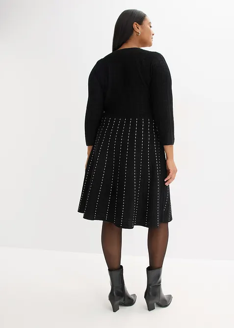 Robe douce en maille, bonprix