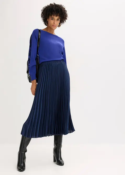 Feinstrickpullover mit Pailletten, bonprix