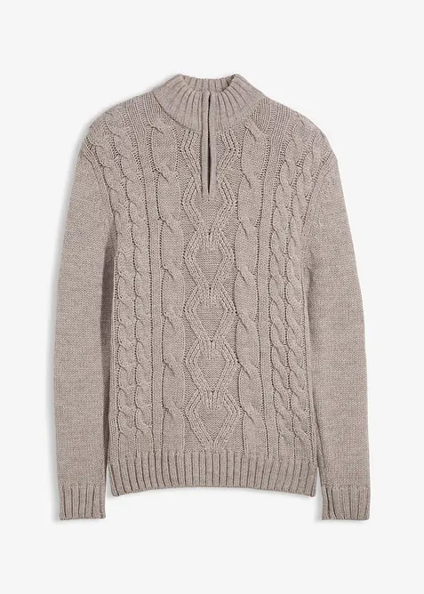 Pull camionneur à motif torsadé, bonprix