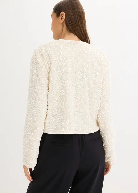 Veste courte à sequins, bonprix