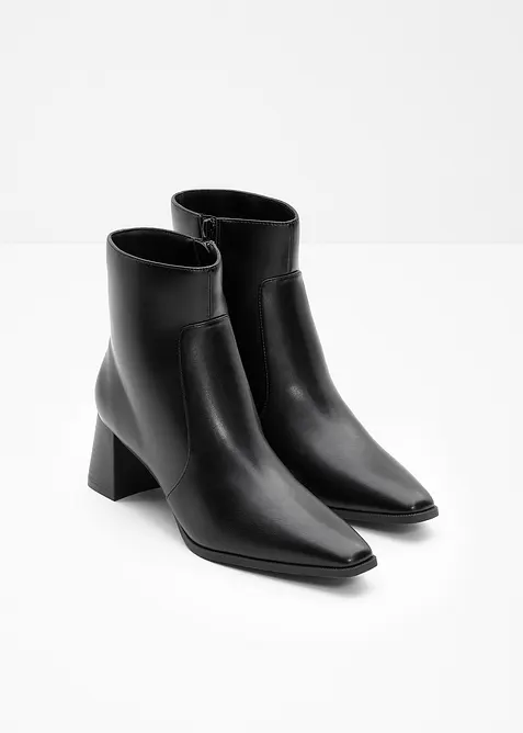 Bottines à talon bloc, bonprix