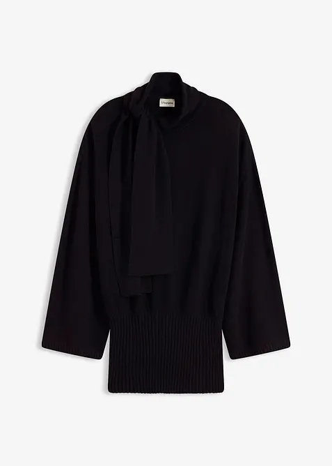 Oversize-Pullover aus softem Viskose-Mix, bonprix