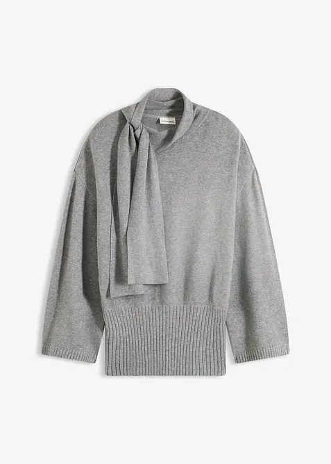 Pull oversize et doux en viscose majoritaire, bonprix
