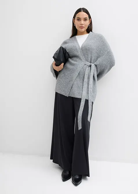 Oversize Wickelcardigan, bonprix
