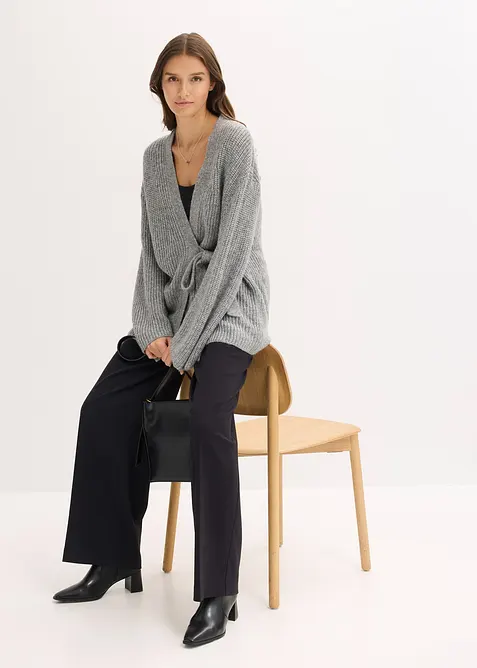 Oversize Wickelcardigan, bonprix