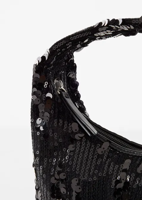 Kleine Handtasche mit Pailletten, bonprix