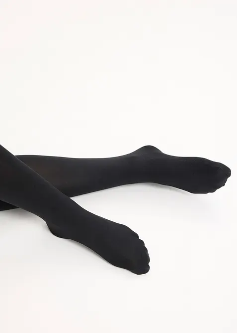 Formende ultra-blickdichte Strumpfhose mit  Belly-Control und Komfortbündchen, 80 DEN, bonprix