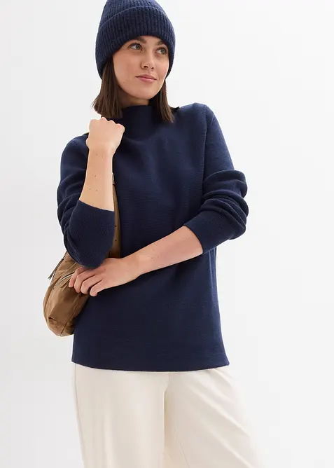 Pull à col montant, bonprix