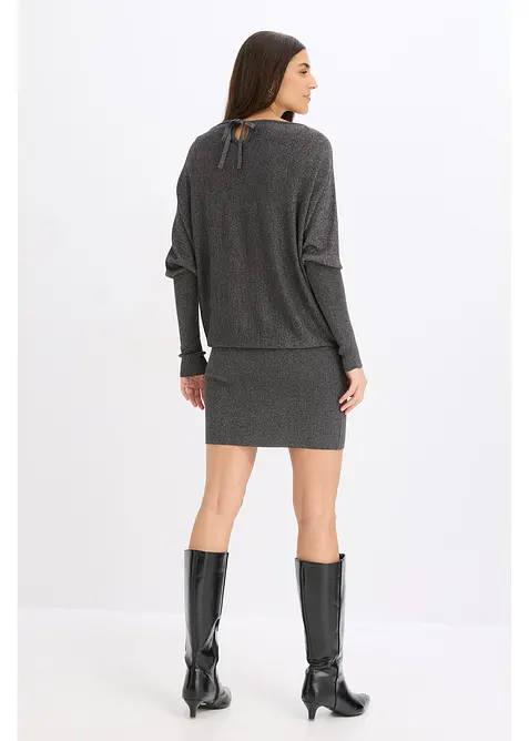 Strickkleid aus fließendem Viskose-Mix, bonprix