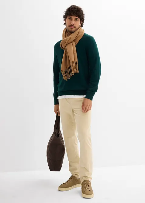 Regular Fit Cord-Schlupfhose, Straight, bonprix