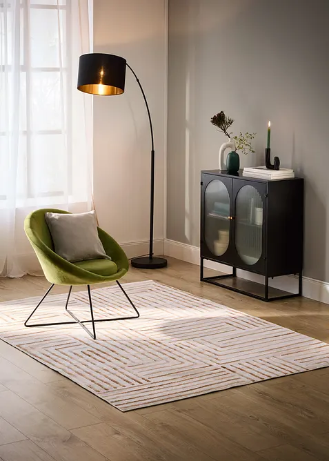 Fauteuil à piétement en métal, bonprix