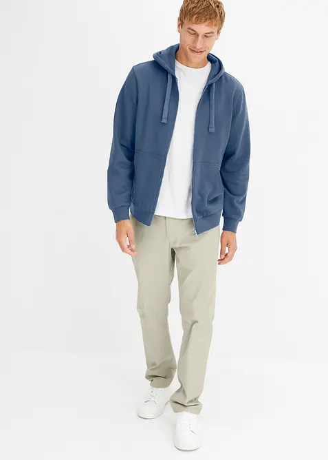 Sweat zippé à capuche, bonprix