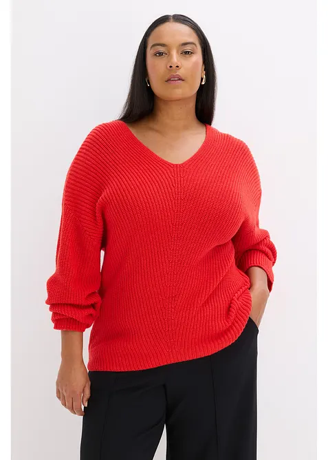 Pull oversize en laine mélangée, bonprix