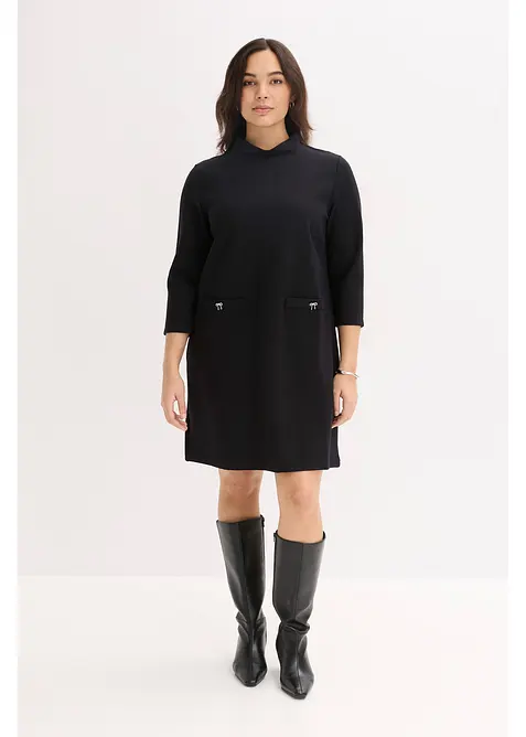 Robe courte et fluide en viscose majoritaire, bonprix