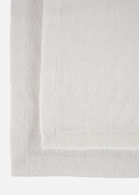 Tischset aus hochwertiger Bio Baumwoll Qualität (2er Pack), bonprix