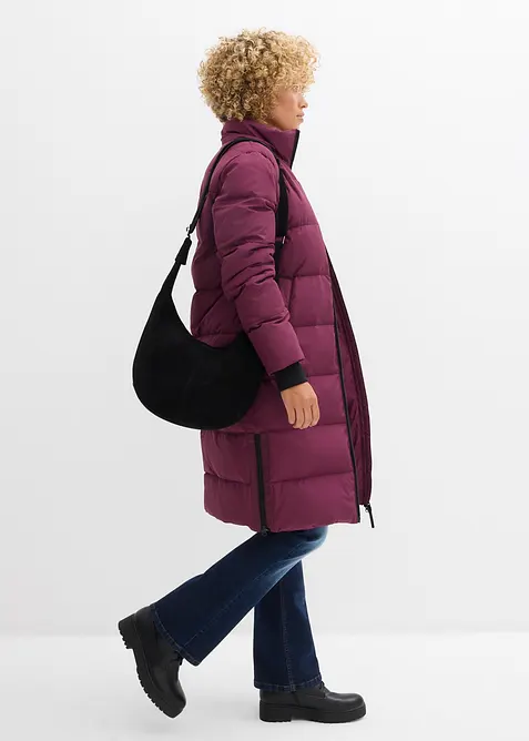 Doudoune longue et isolante avec duvet recyclé, bonprix