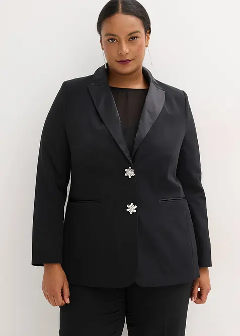 Blazer à boutons bijoux, bonprix