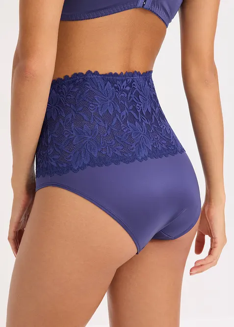 Culotte taille haute avec dentelle, bonprix