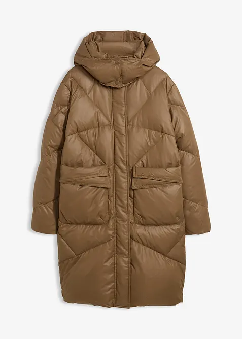 Daunenmantel mit recycelten Daunen, wasserabweisend, bonprix