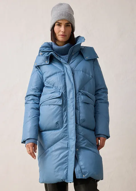 Doudoune longue déperlante, bonprix