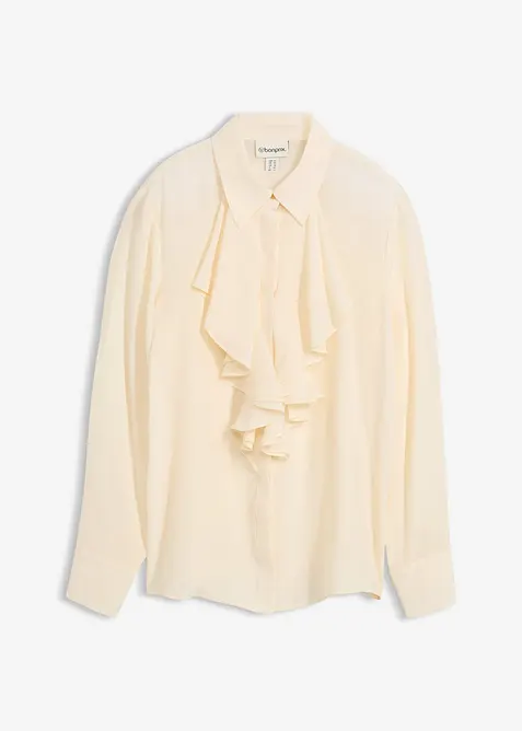 Bluse mit Seide, bonprix