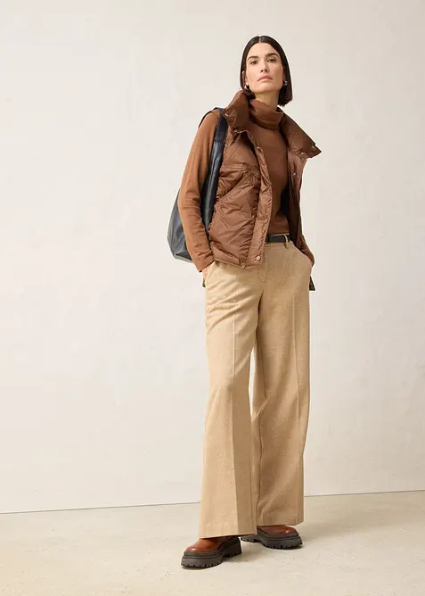 Steppweste mit recycelter Daunen, bonprix