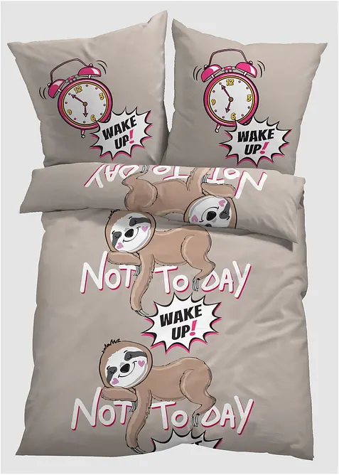 Bettw&auml;sche mit Pusteblumen, bonprix