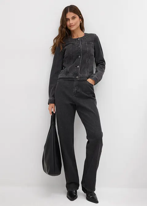 Jeansjacke mit Strass, bonprix