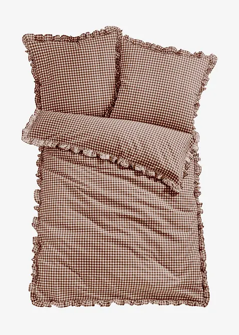 Bettw&auml;sche mit R&uuml;schen, bonprix