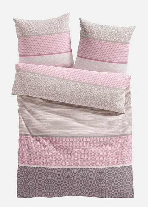 Bettwäsche mit Streifen, bonprix