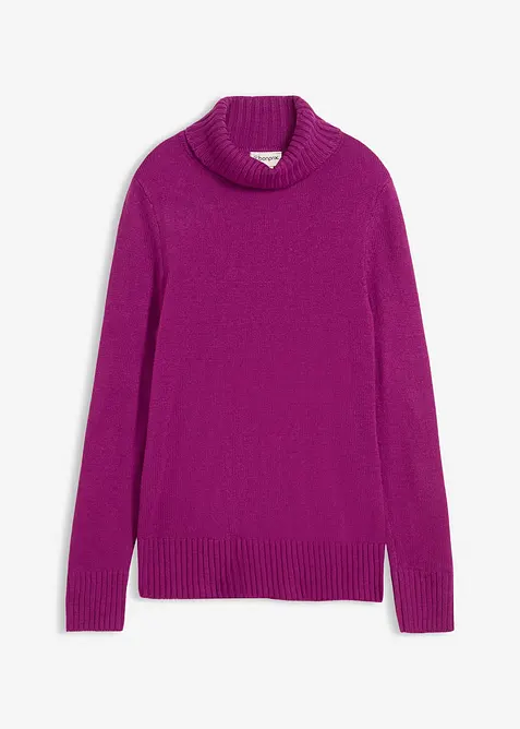 Basic Rollkragenpullover, bonprix