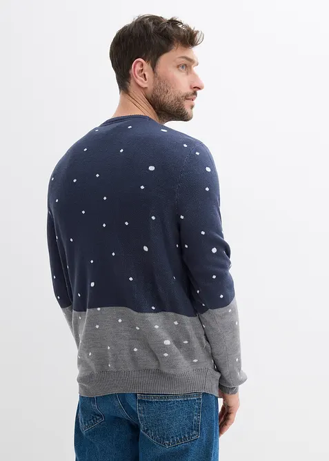 Pullover mit Weihnachtsmotiv, bonprix