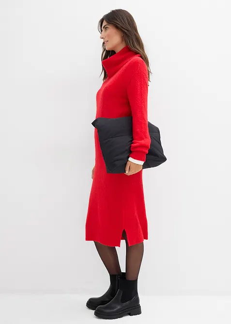 Robe pull oversize &agrave; col boule, bonprix