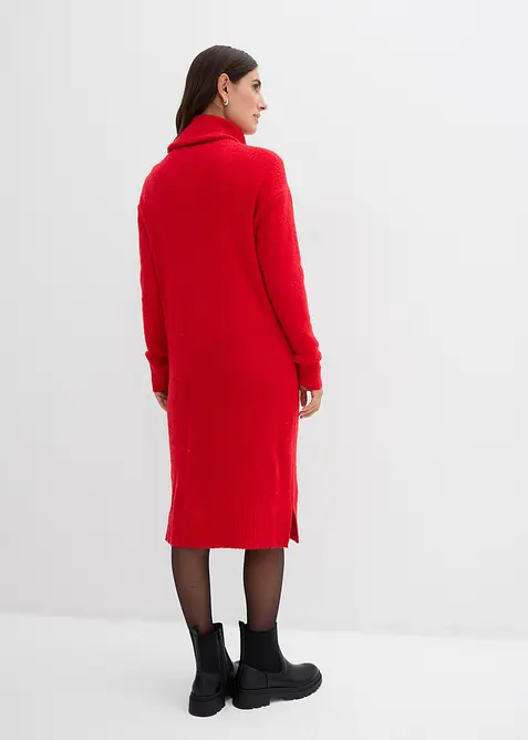 Robe pull oversize &agrave; col boule, bonprix