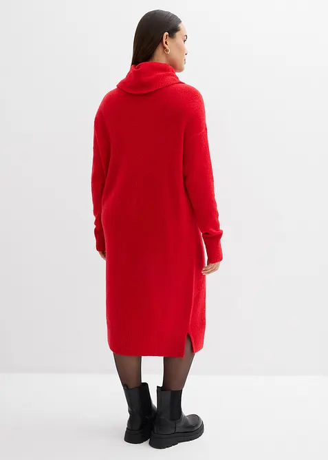 Robe pull oversize &agrave; col boule, bonprix