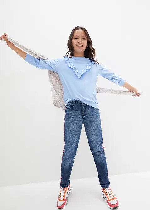 Thermojeans mit Jerseyfutter Mid Waist, bonprix