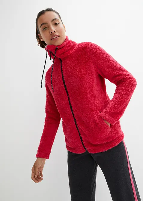 Teddy-Fleece Jacke, bonprix