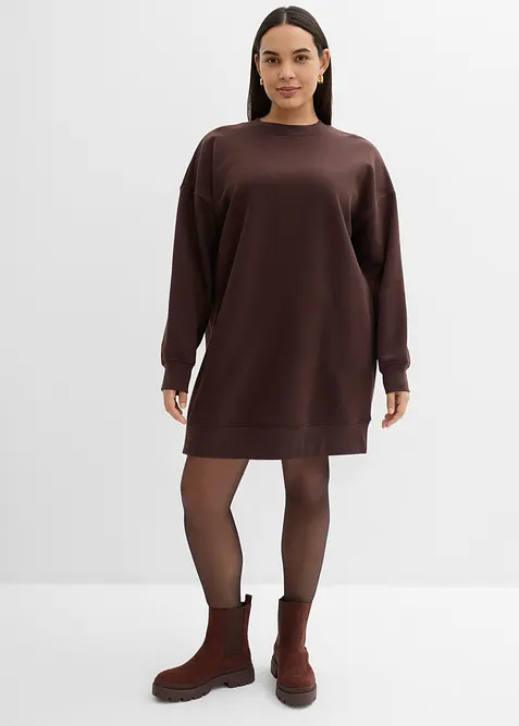 Robe oversize en molleton, bonprix