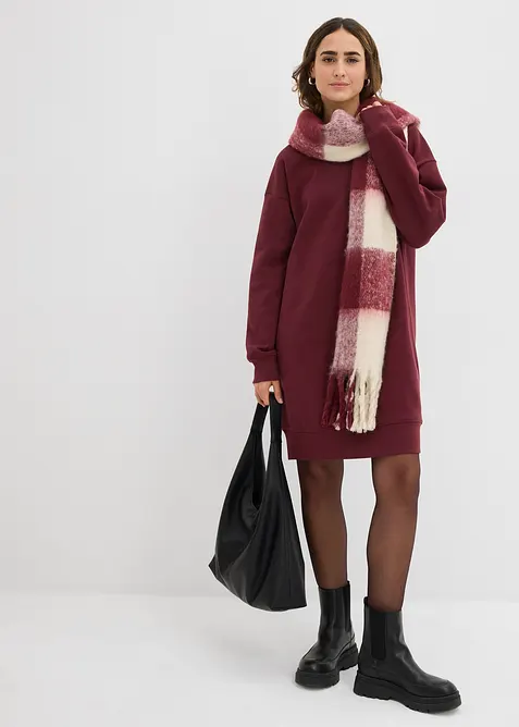 Robe oversize en molleton, bonprix