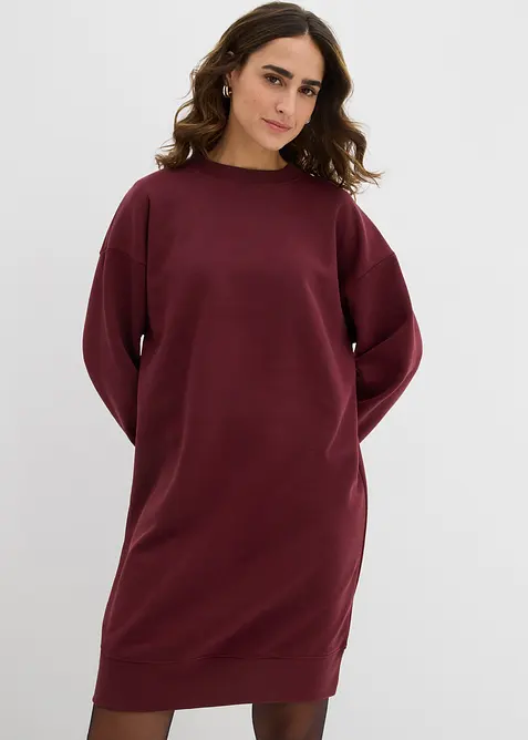 Robe oversize en molleton, bonprix