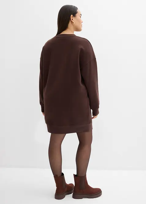 Robe oversize en molleton, bonprix