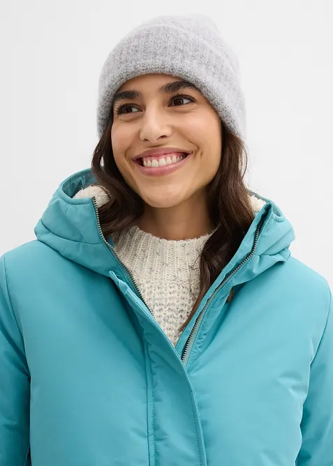 Manteau d’hiver avec doublure capuche en polaire peluche, bonprix