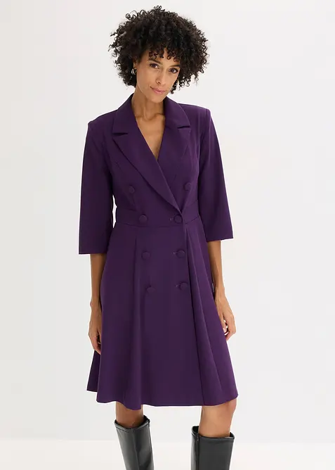 Robe blazer à jupe évasée, bonprix