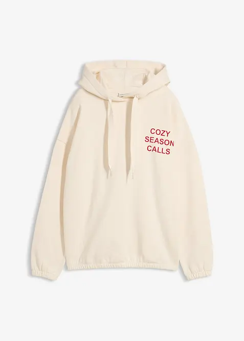 Sweat oversize 100% coton, bonprix