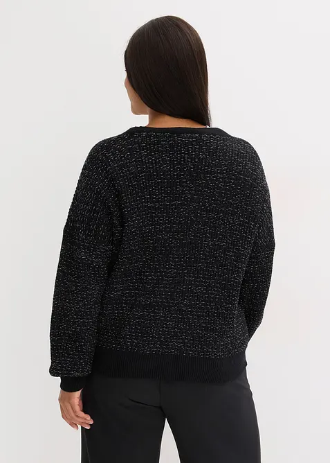 Strickjacke aus fließendem Viskose-Mix, bonprix