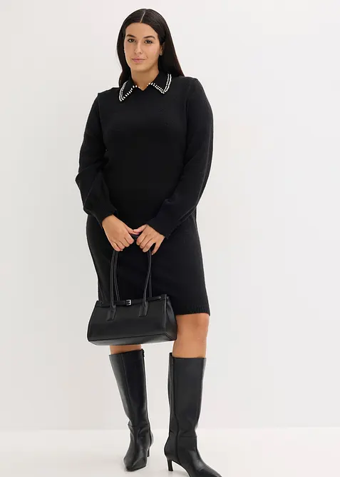 Robe en maille, bonprix