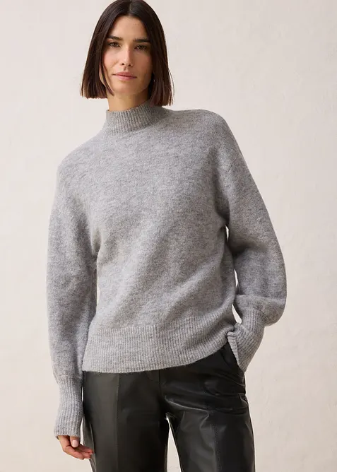 Wollpullover mit Alpakawolle, bonprix