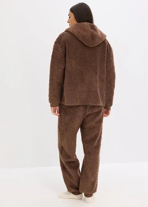 Loungewear Teddy Hausanzug, bonprix