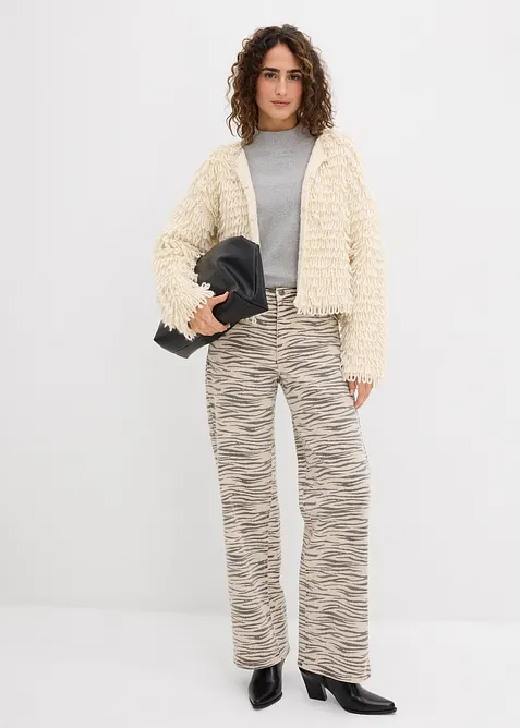 Twillhose aus elastischem Baumwoll-Mix, bonprix