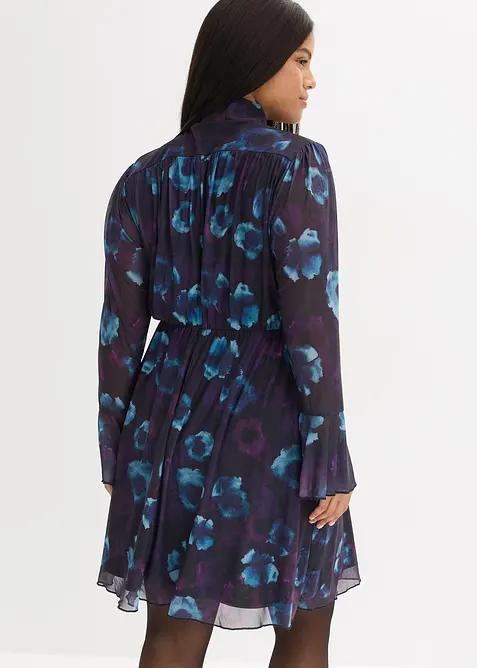 Kleid aus softem Mesh, bonprix